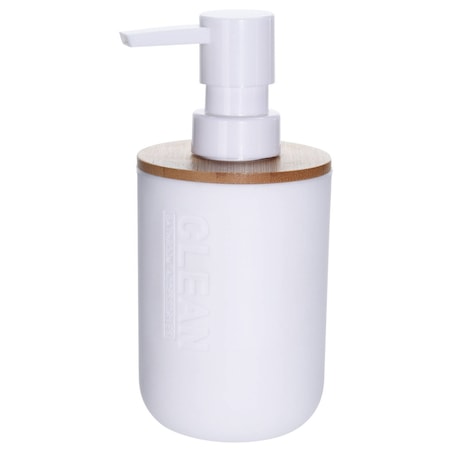 Dozownik na mydło z bambusowym wieczkiem