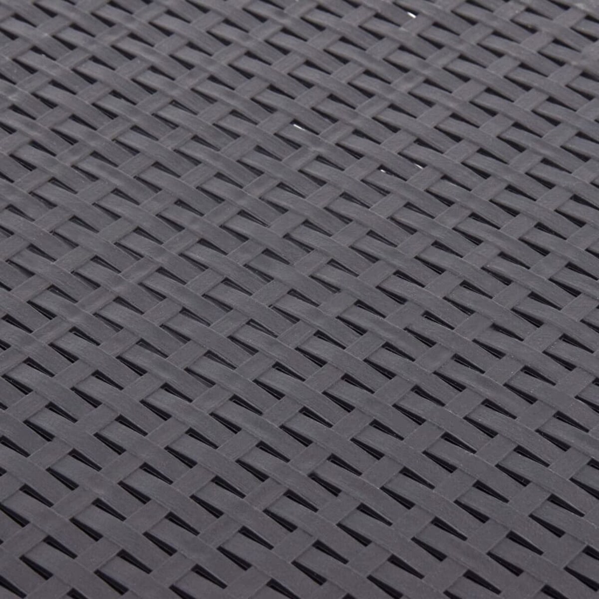 vidaXL Stolik boczny, mokka, 54x54x36,5 cm, plastikowy