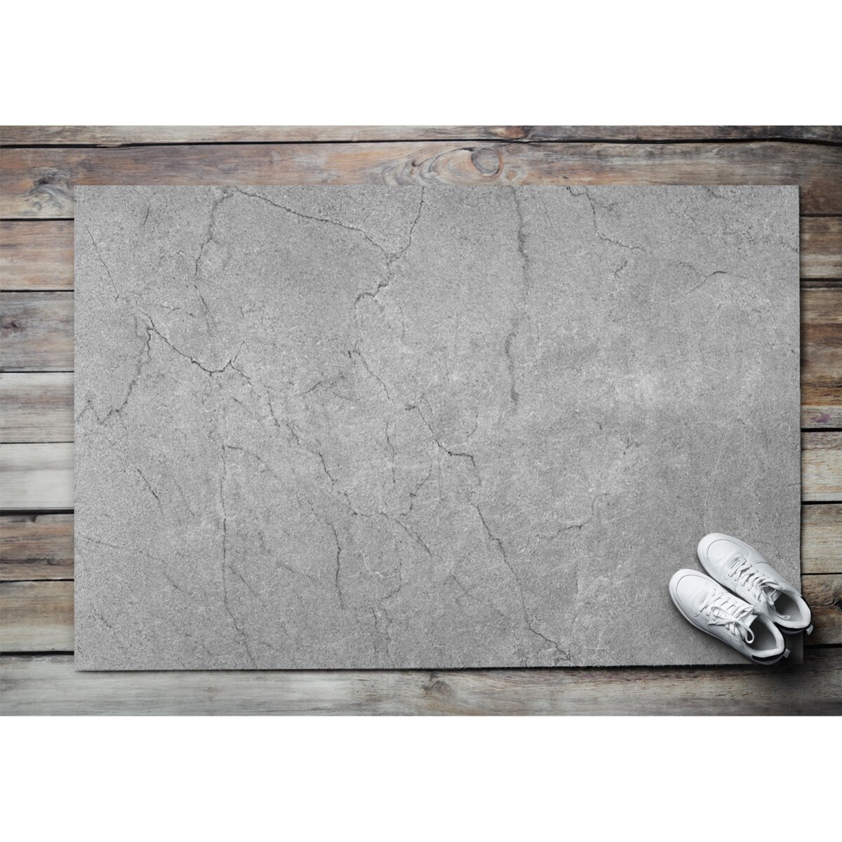 Wycieraczka XXL do wnętrz Szary beton 150x100 cm