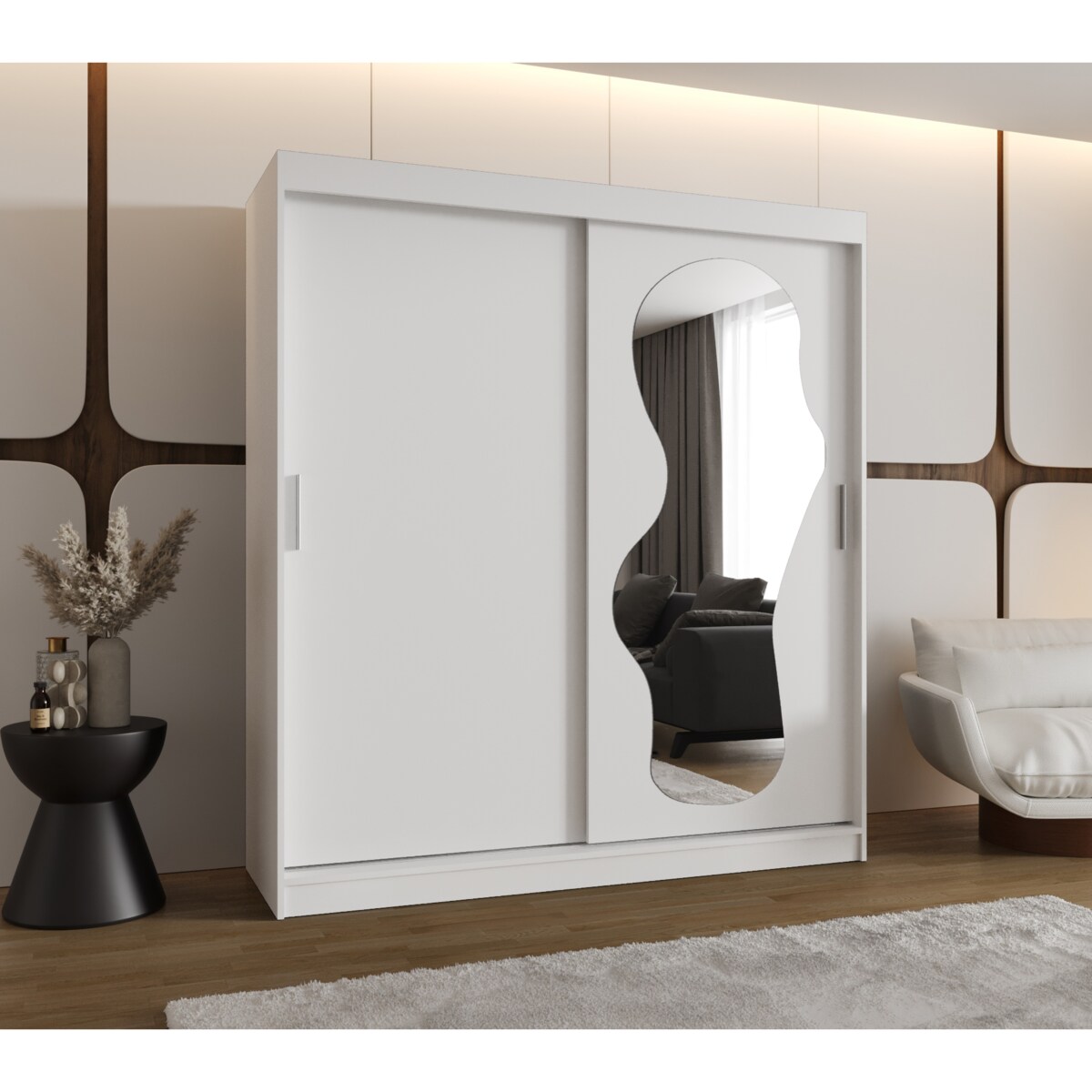 Szafa przesuwna ULTRA 180 biały