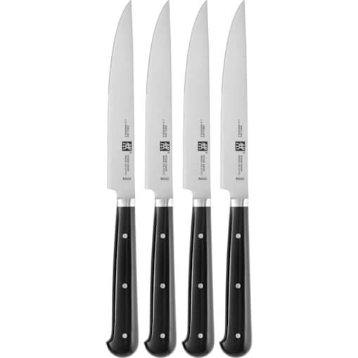 Zestaw 4 ząbkowanych noży do steków Zwilling - 12 cm