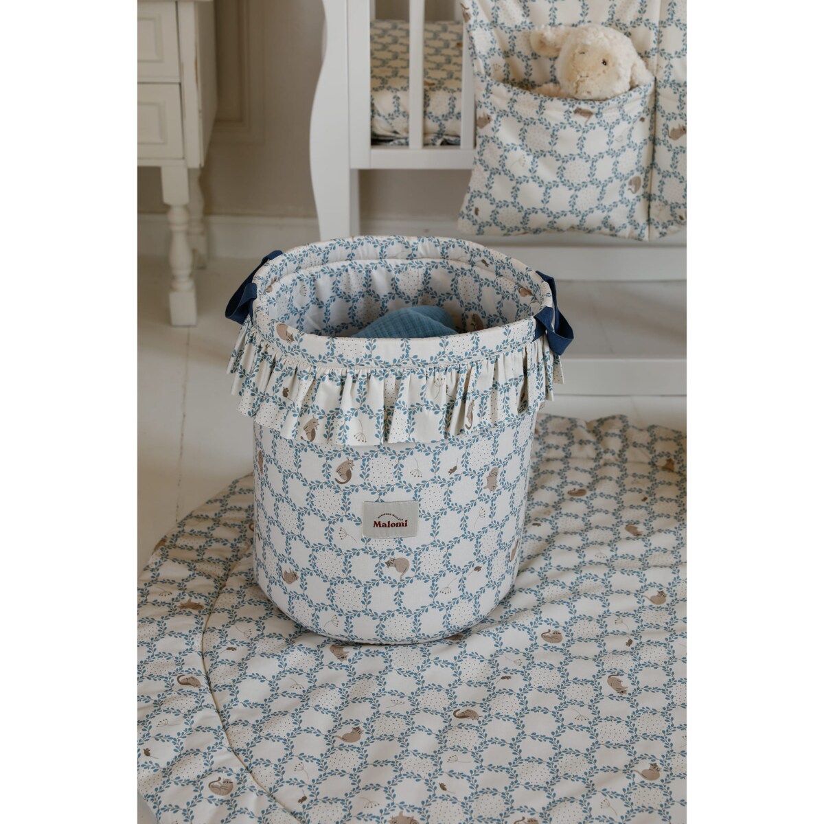 Kosz na zabawki Blue Cottage