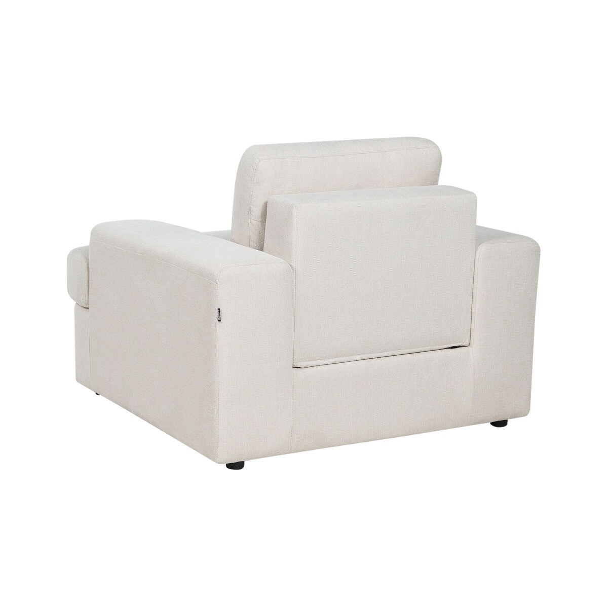 Zestaw 2 foteli tapicerowanych jasnobeżowy ALLA