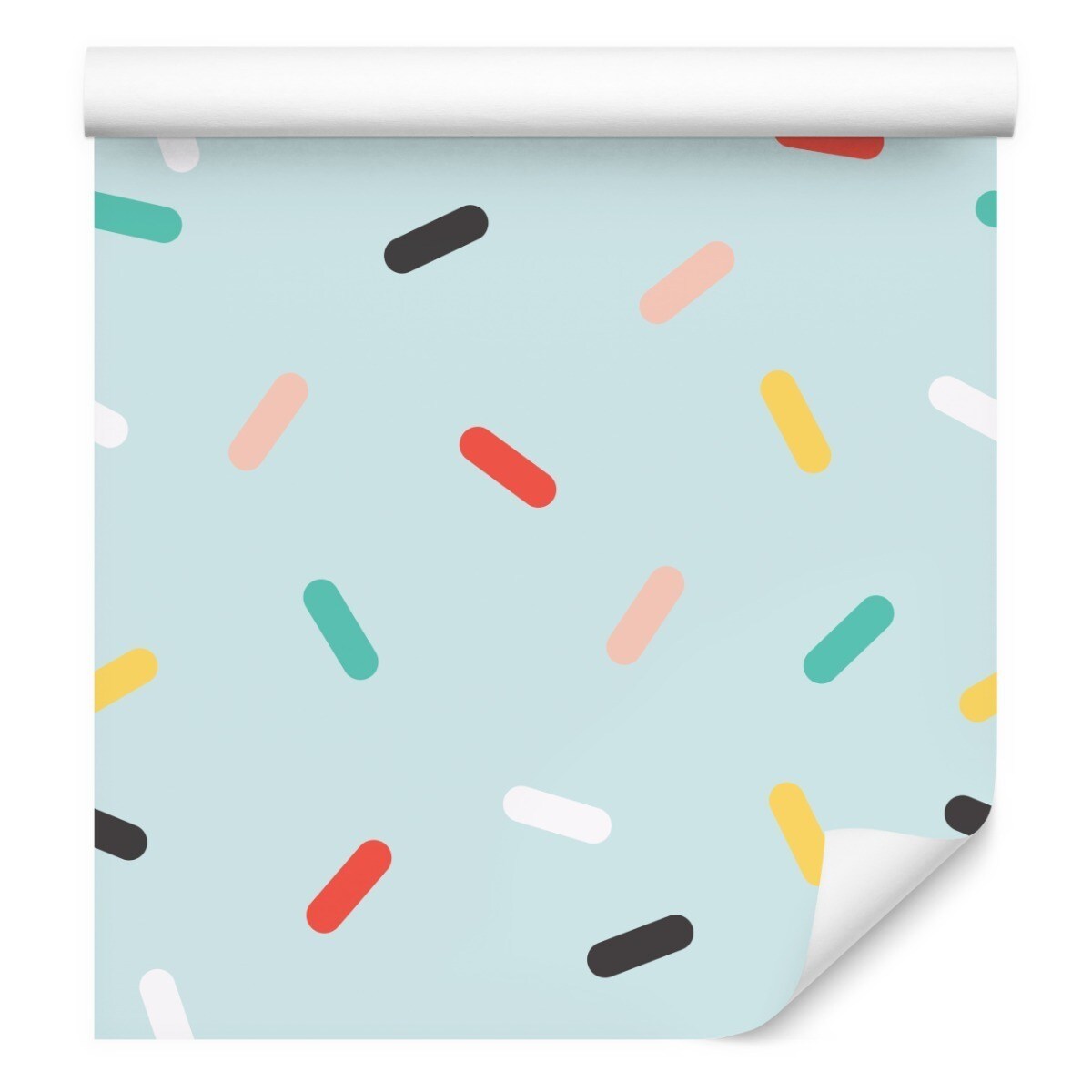 Tapeta Dla Dzieci KOLOROWE Wzorki