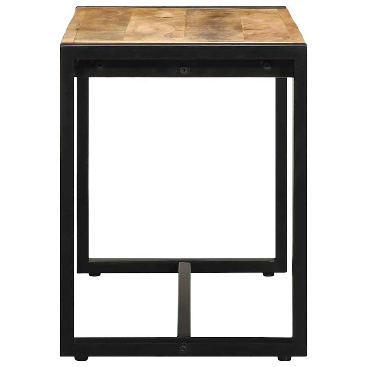 vidaXL Ławka 80x35x45 cm lite drewno surowe mango