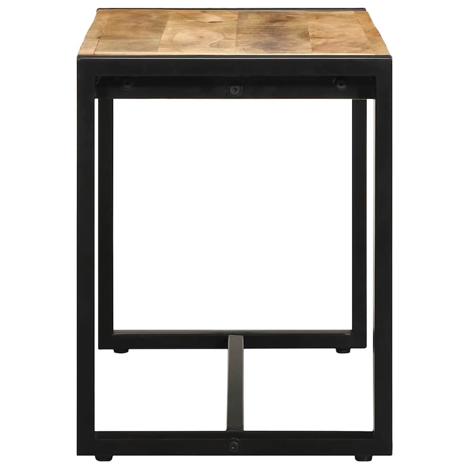 vidaXL Ławka 80x35x45 cm lite drewno surowe mango