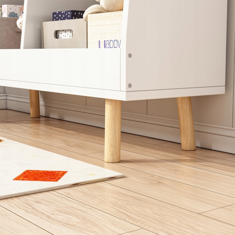 Regał Na Książki Gazety Dla Dzieci Szafka Zabawki Stojąca Biblioteczka 80cm