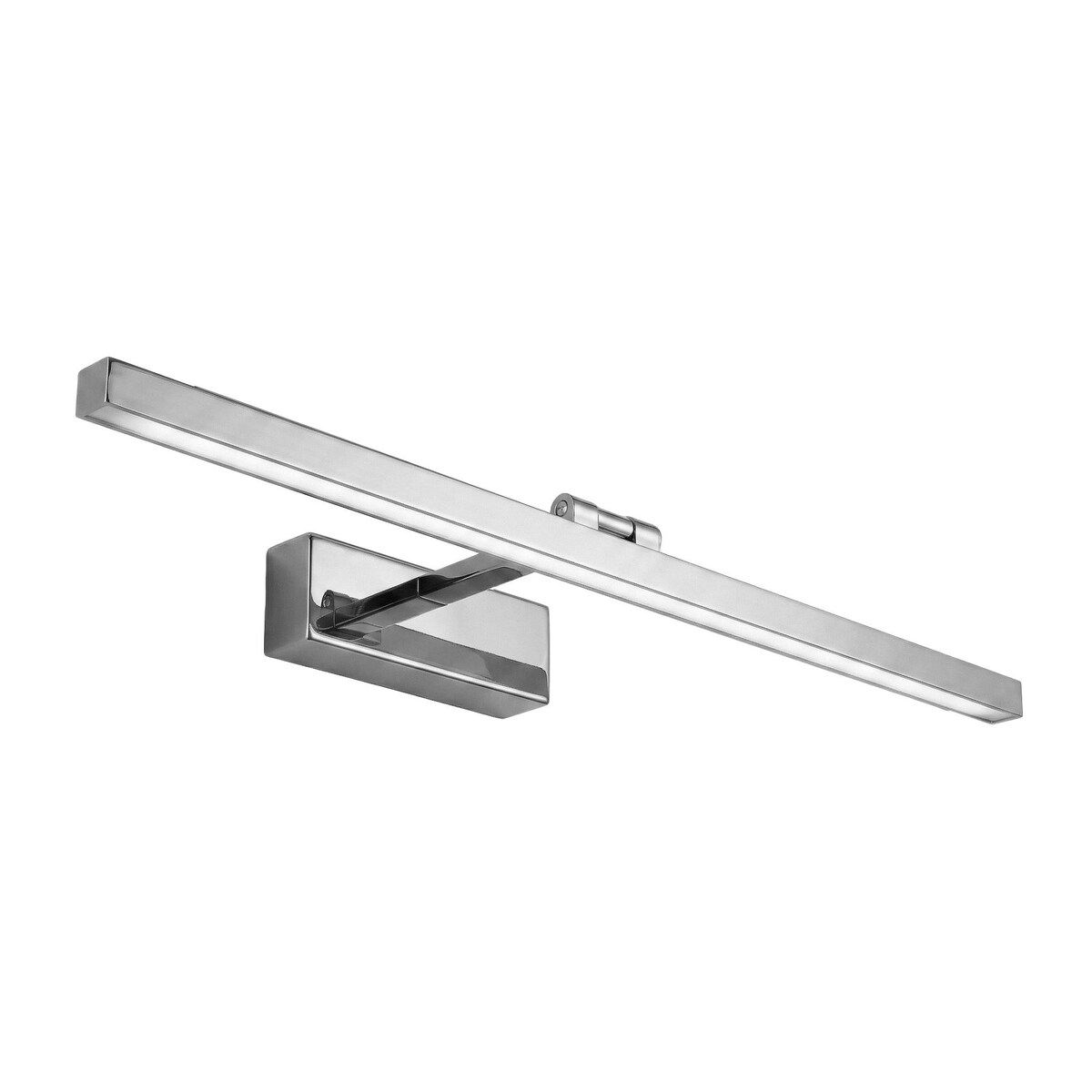 Kinkiet App1859-1W 80Cm Led Chrom, Aluminium, Tworzywo Sztuczne