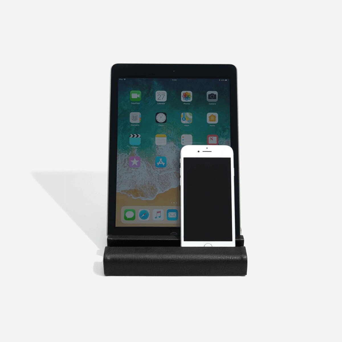 Podstawka na tablet i telefon Stackers czarna