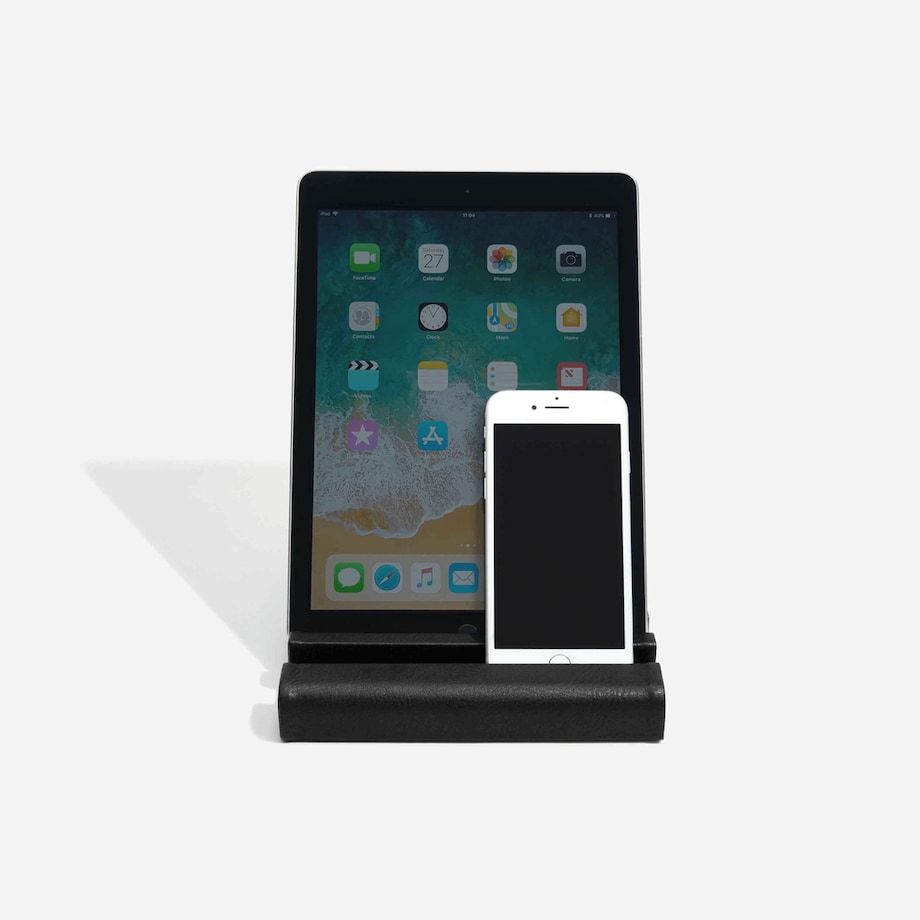 Podstawka na tablet i telefon Stackers czarna