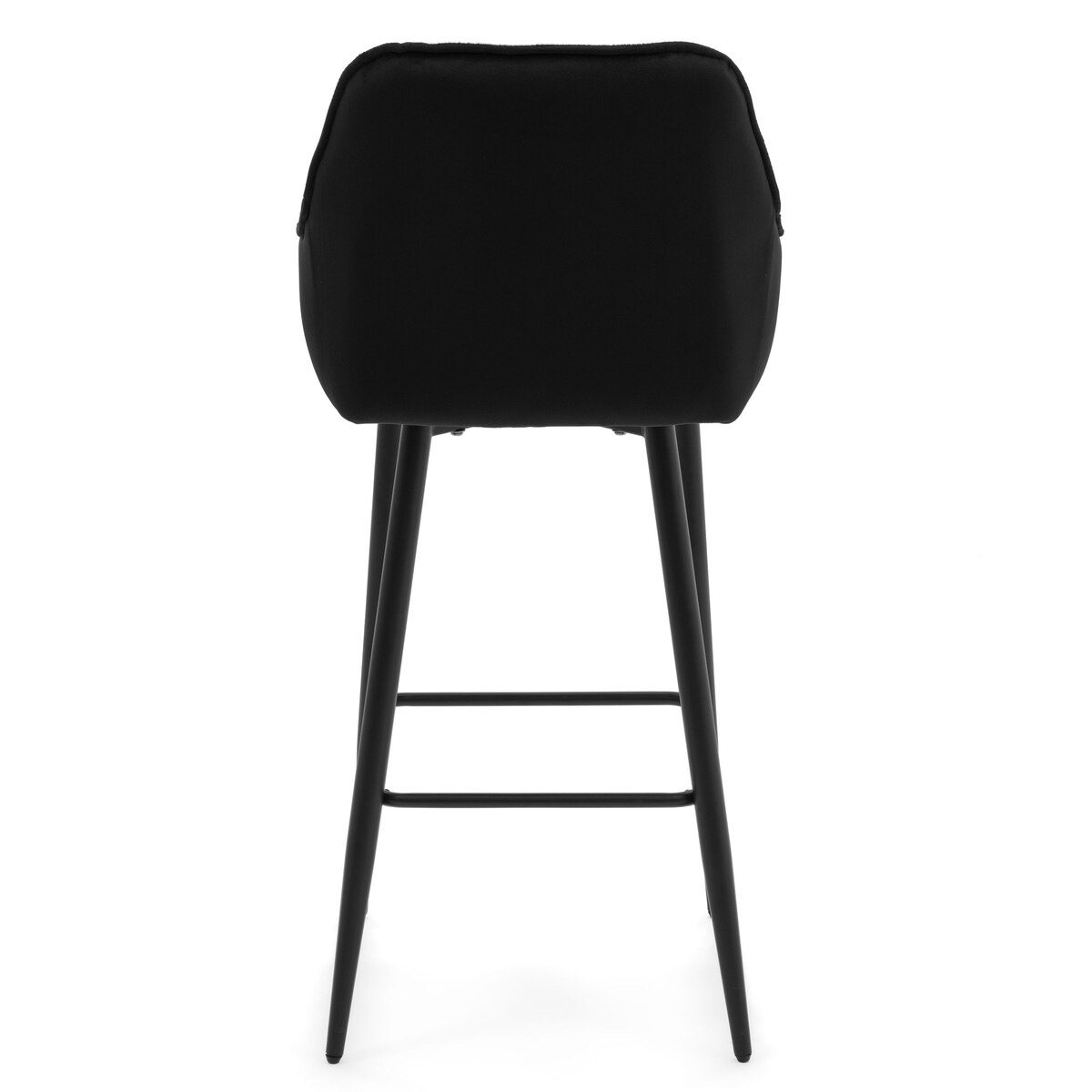 Hoker tapicerowany welurowy do salonu jadalni barowy glamour SIENA