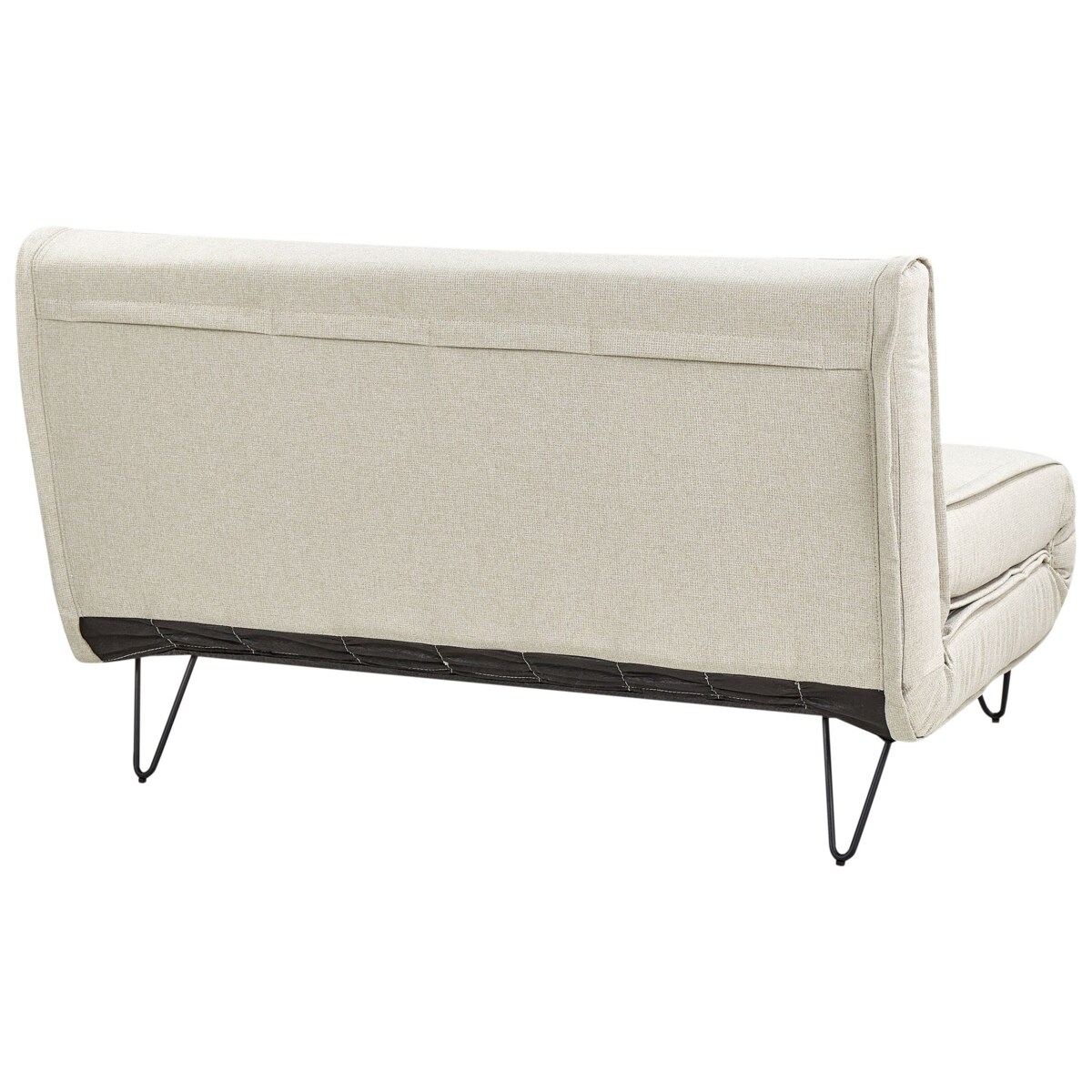 Sofa rozkładana VESTFOLD Jasnobeżowy dla 2 osób