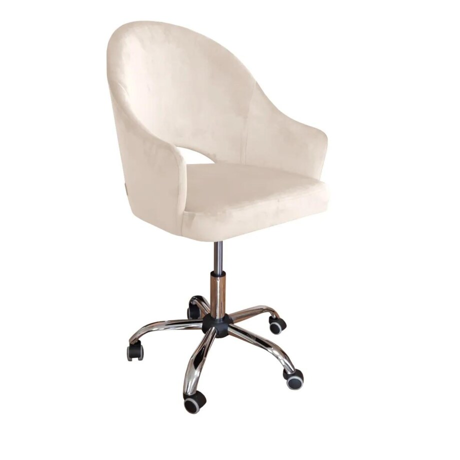 Fotel JENISEJ VELVET ecru