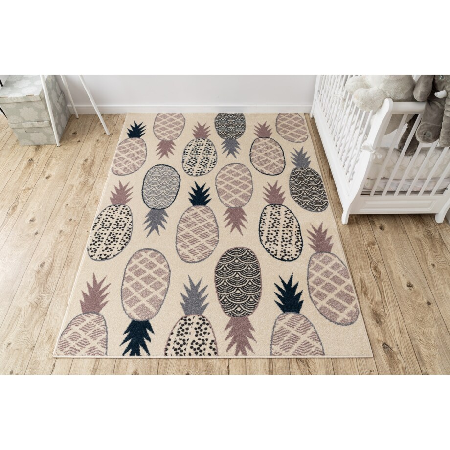 Dywan HEOS 78464 krem / róż / niebieski / 190x270 cm