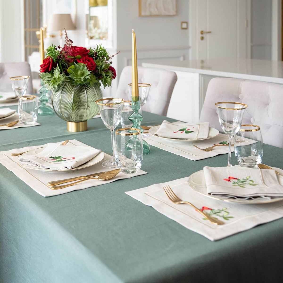 Serwetki Mistletoe Mirha - 4 sztuki