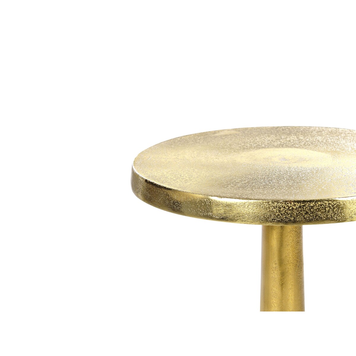 Stolik pomocniczy metalowy złoty APITI