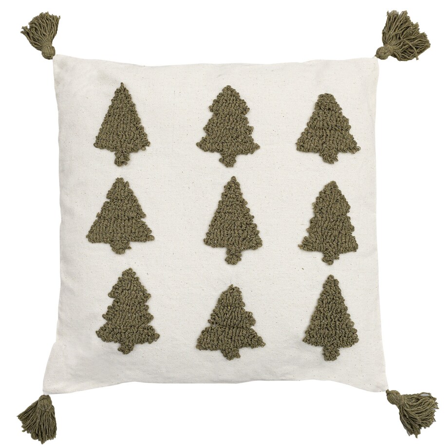 Poduszka Christmas Tree II 45x45 cm boże narodzenie, święta, świąteczne, ecru, 45x45x5 cm