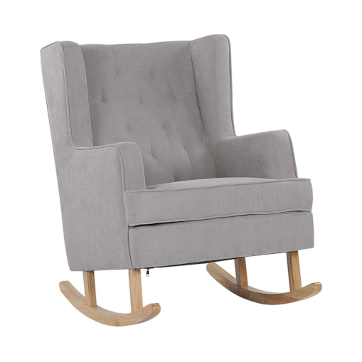 Fotel bujany jasnoszary TRONDHEIM II