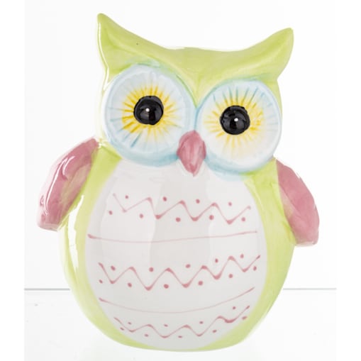 Skarbonka dolomitowa - sowa 14,5x12x10 cm ALOCO