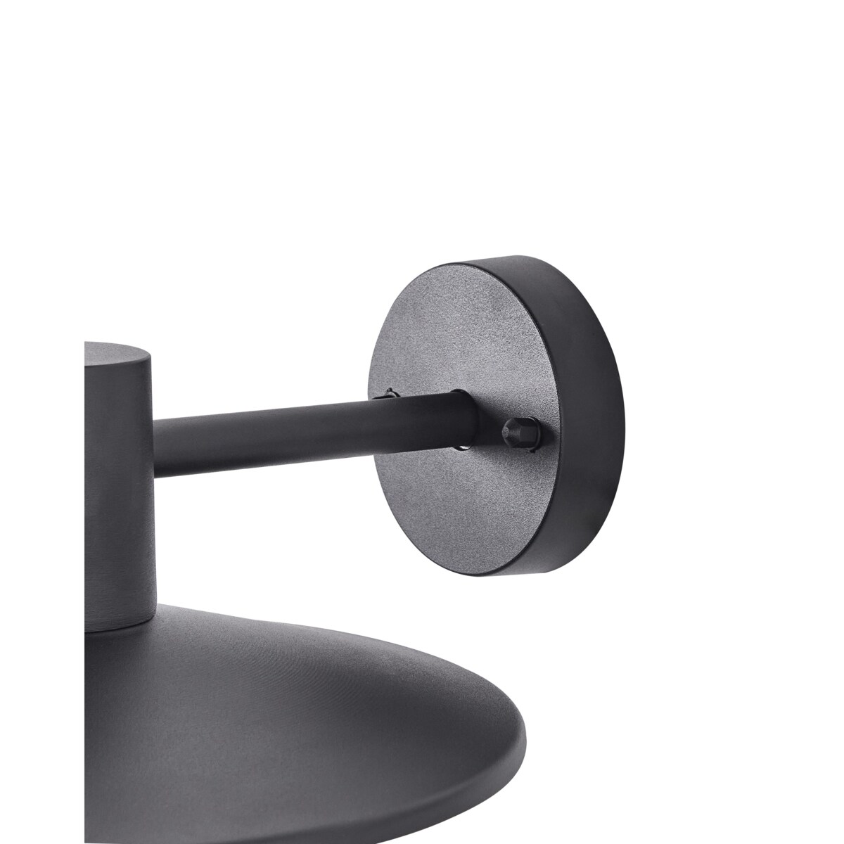 Lampa ścienna zewnętrzna czarna BARALIA