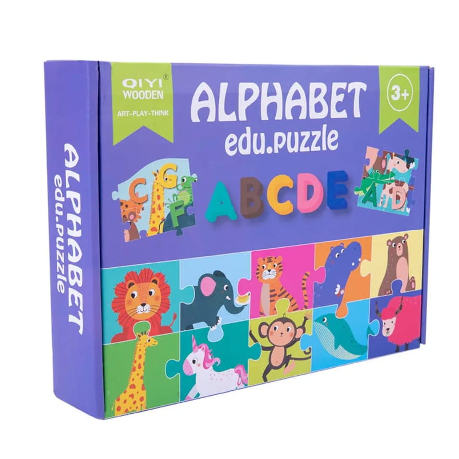 Puzzle edukacyjne - Literki i zwierzątka