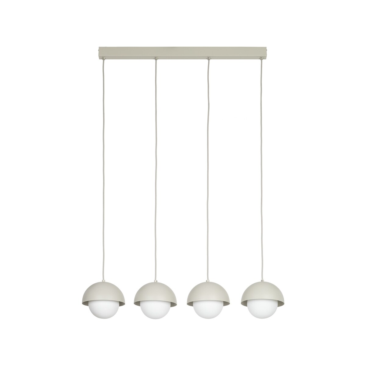 Lampa wisząca BONO BEIGE 10213 TK Lighting beżowo-biała 4xG9 regulowana nowoczesna do salonu i jadalni