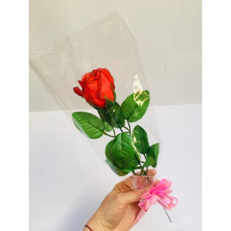 DZIEŃ MAMY róża mydlana kwiaty na prezent bukiet urodziny święto czerwona