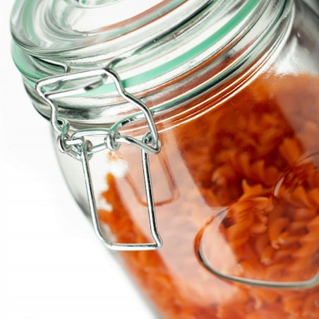 6x SŁOIK POJEMNIK 800 ml z klipsem na weki grzyby bigos jedzenie barszcz