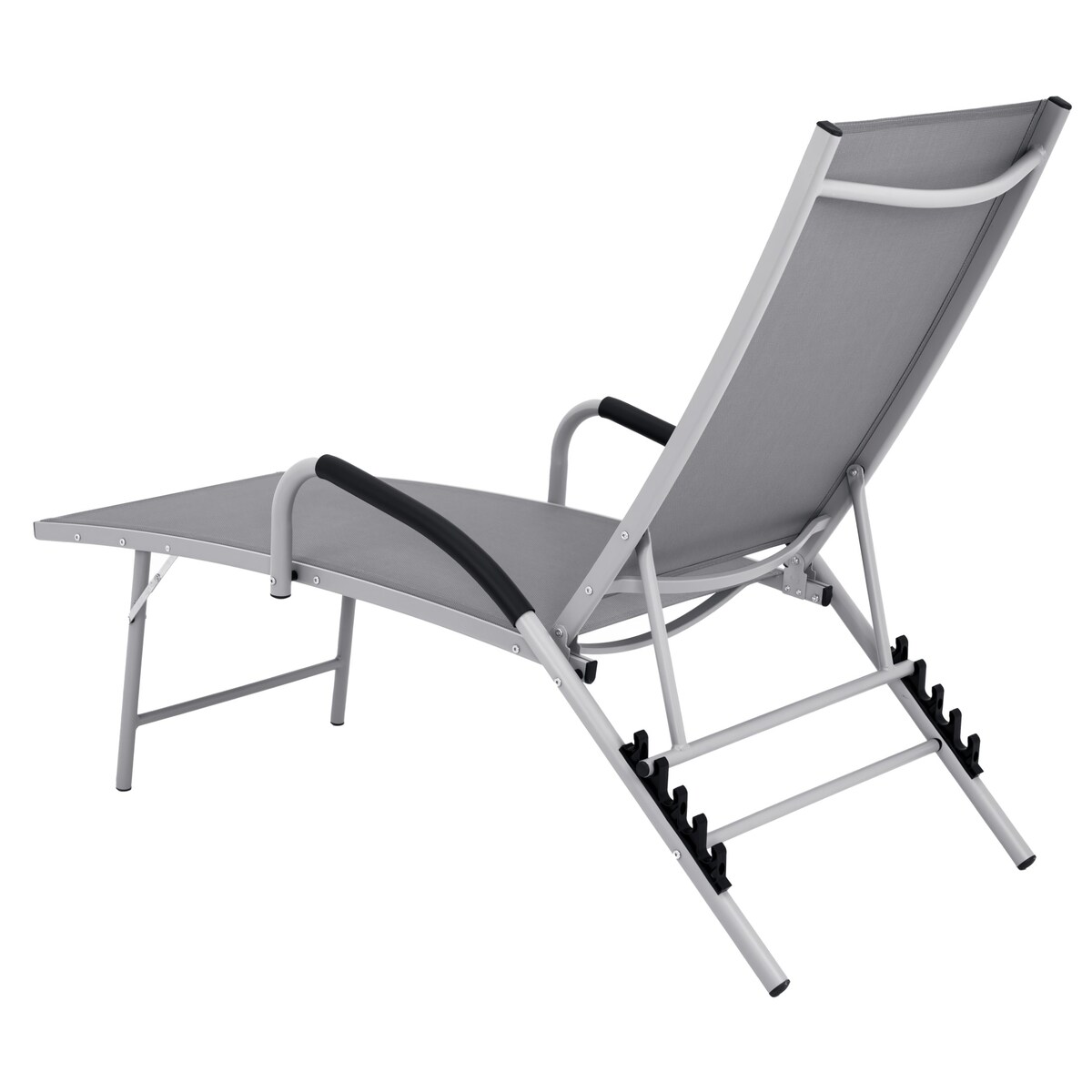 Leżanka aluminiowa SKŁADANA ogrodowa regulowana