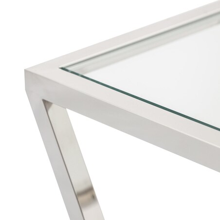 Konsola Vertigo silver 120x40x80cm, 120 x 40 x 80 cm