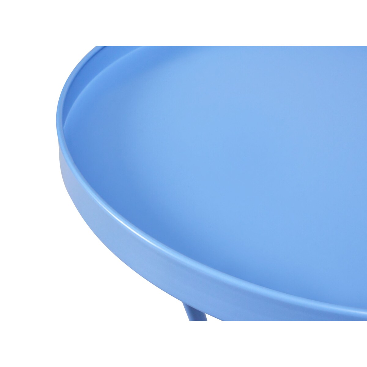 Zestaw mebli balkonowych CAVINIA Metal Błękitny