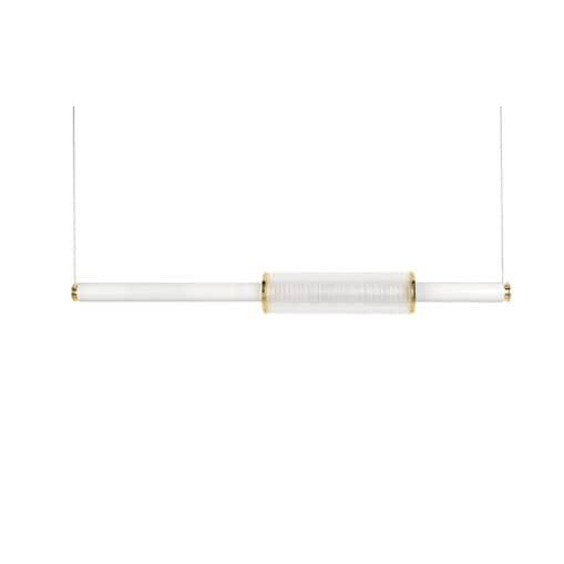 Lampa wisząca LIBRA złota 85 cm