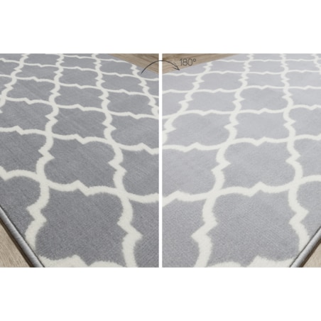 CHODNIK BCF MORAD Trelis koniczyna 80x540 cm