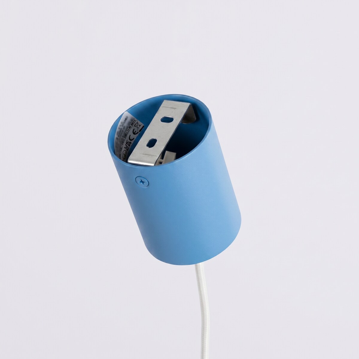 Żyrandol AURA 4 błękitna Gx53