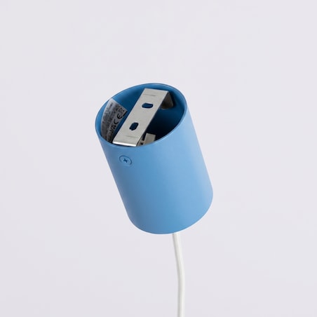 Żyrandol AURA 4 błękitna Gx53