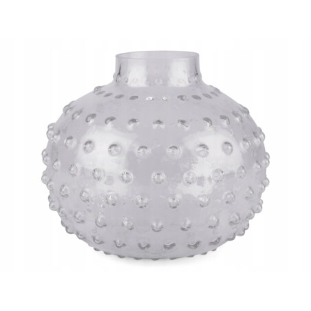 WAZON do salonu SZKLANY przezroczysty wys. 22cm