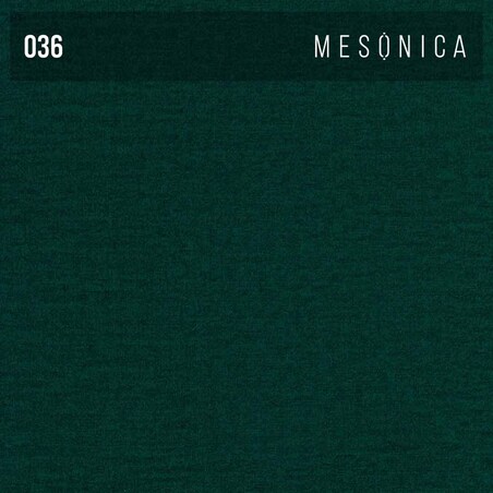 Sofa 3-osobowa Musso - zielona z pikowanym siedziskiem