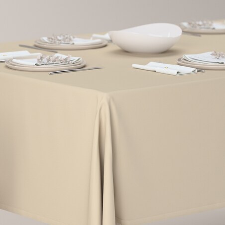 Obrus prostokątny 130 x 160 cm caffe latte (beżowy)