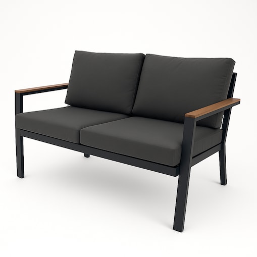 Zestaw Mebli Ogrodowych Komplet 2X Krzesło Sofa Stolik Na Taras Balkon Duży