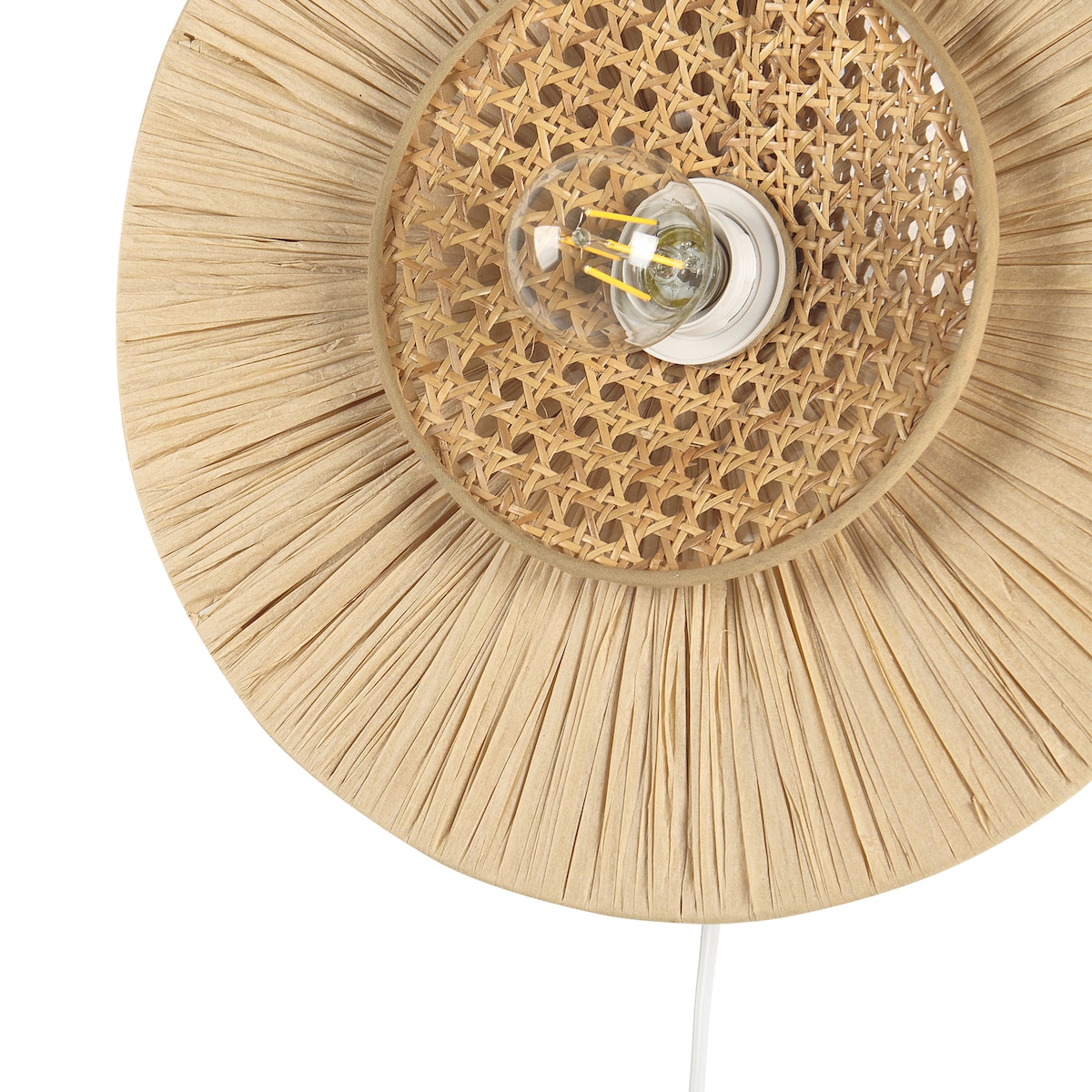 Lampa ścienna YAAPI Papier Naturalny