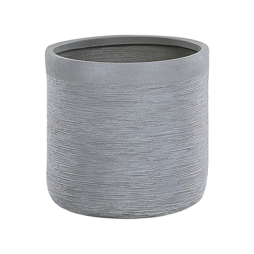 Doniczka 42 x 42 x 41 cm szara SAMOS