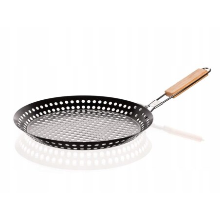 PATELNIA DO grillowania warzyw mięs stalowa 31 cm