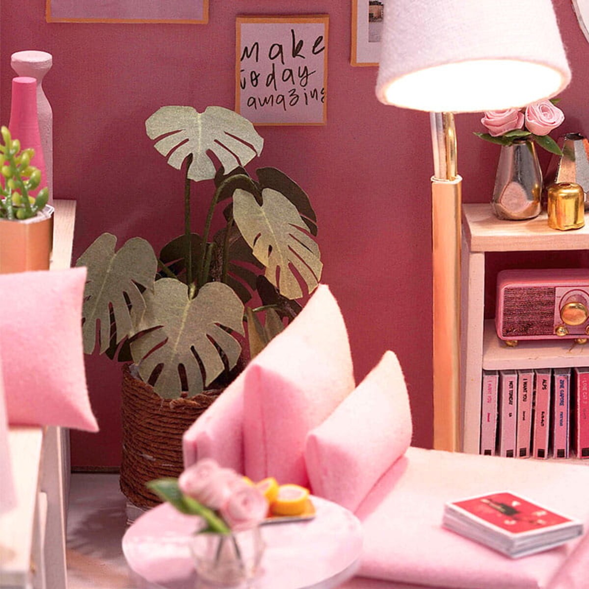 Miniaturowy domek - Pokój Zosi