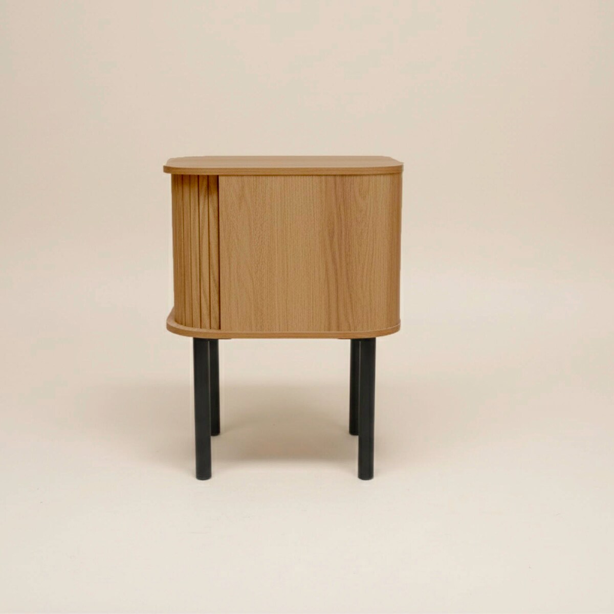 Szafka nocna ryflowana SCAVA, 40 x 40 x 53 cm