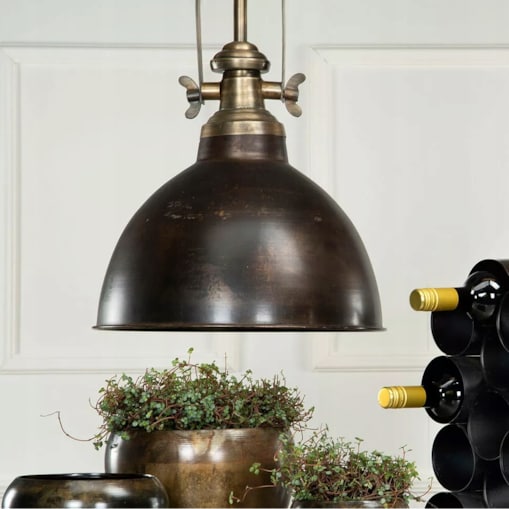 LAMPA WISZĄCA LOFT sufitowa do salonu sypialni E27 DUŻA 62cm loftowa
