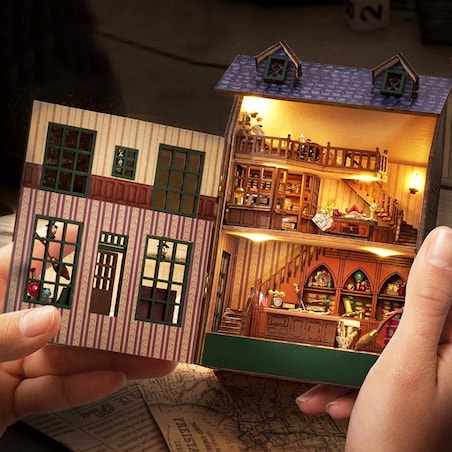 Miniaturowy domek - Różdzka Harrego