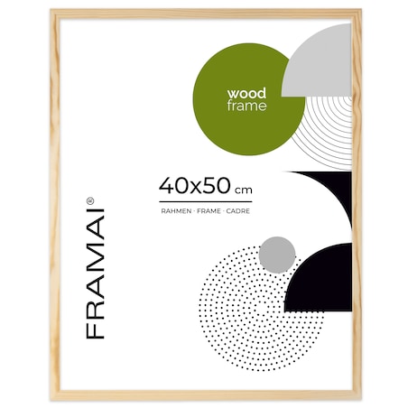 Ramka na zdjęcia 40x50 cm ramka z drewna surowego pion poziom ramka prostokątna RAW DIY
