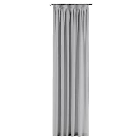 Zasłona na taśmie marszczącej 1 szt. 130x260 srebrny