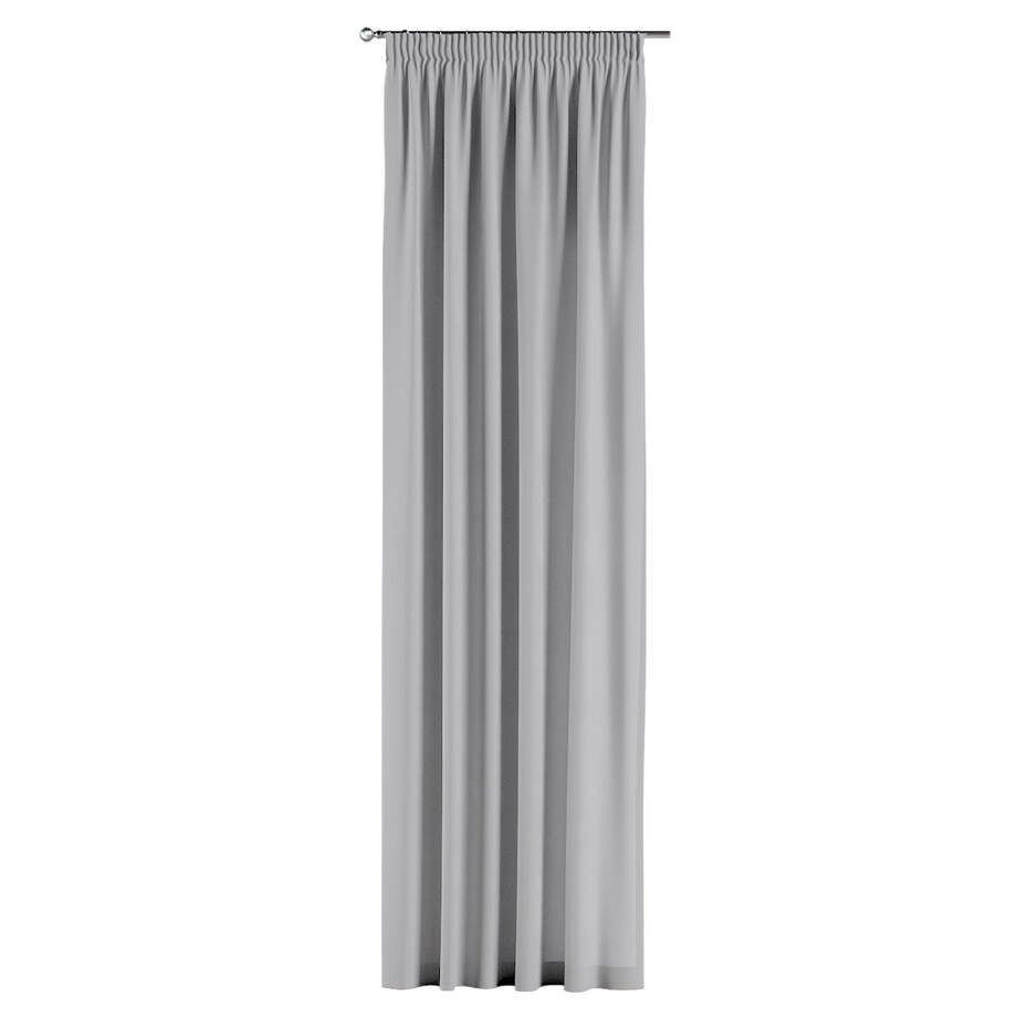 Zasłona na taśmie marszczącej 1 szt. 130x260 srebrny