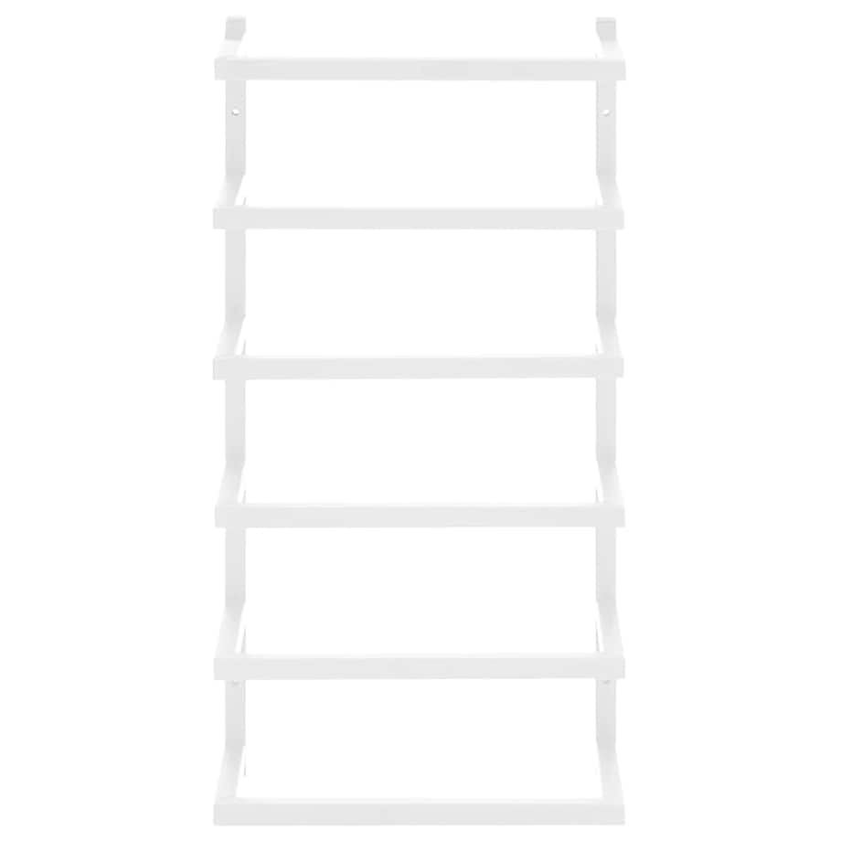 vidaXL Stojak na ręcznik, biały, 24x12x48 cm, stalowy